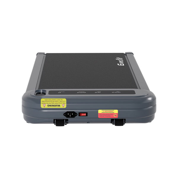 Everfit Treadmill Electric Walking Pad with Incline Under Desk Home Gym Grey Awezingly