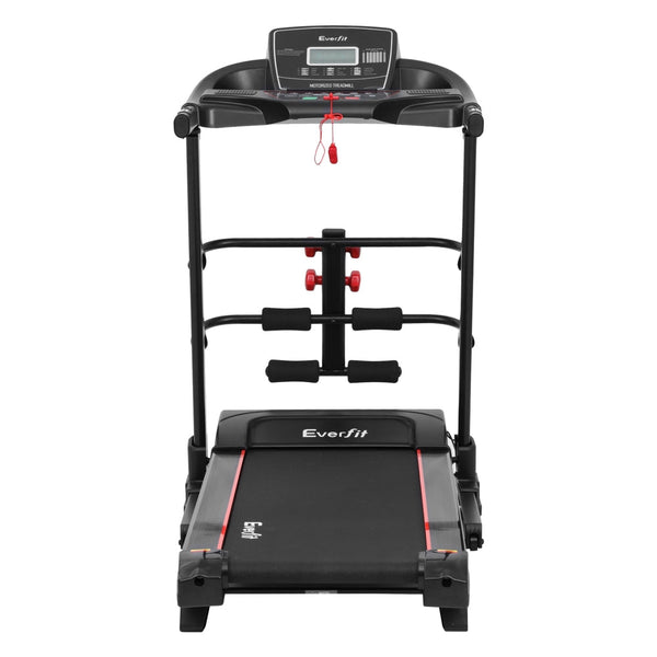 Everfit Treadmill Electric Home Gym Fitness Exercise Machine w/ Sit Up Bar 420mm Everfit
