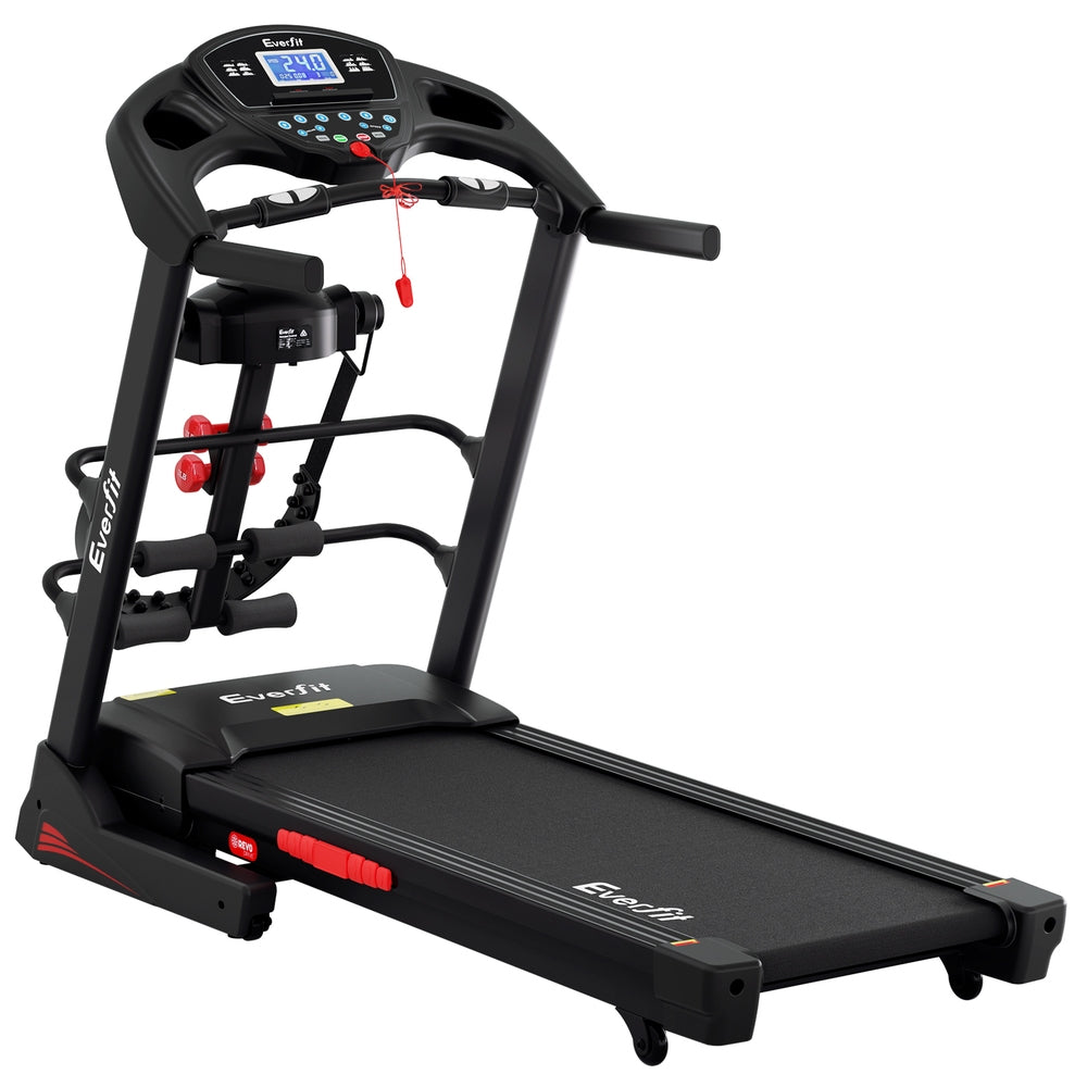 Everfit Treadmill Electric Home Gym Fitness Exercise Machine w/ Massager 480mm Everfit