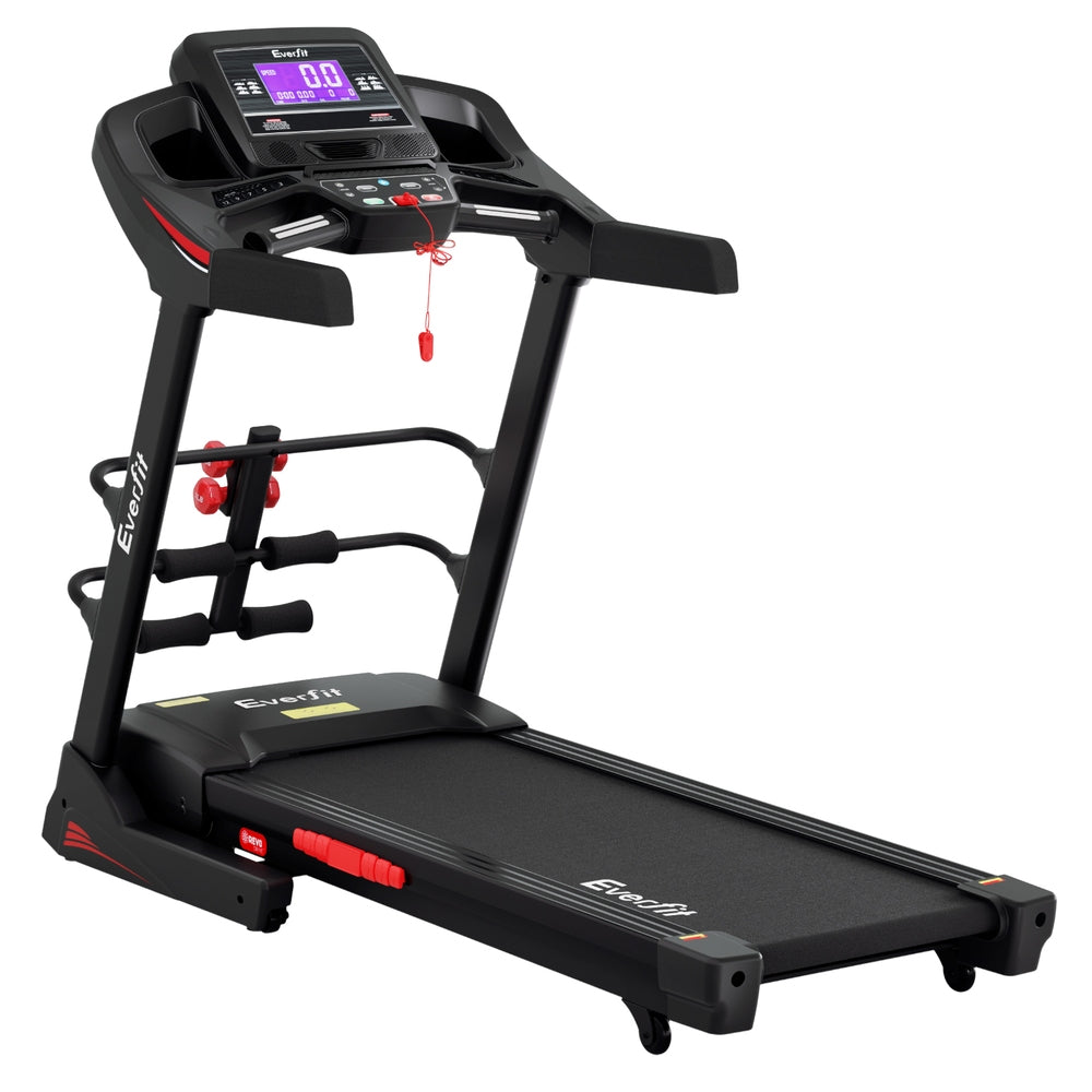 Everfit Treadmill Electric Home Gym Fitness Exercise Machine w/ Sit Up Bar 480mm Awezingly