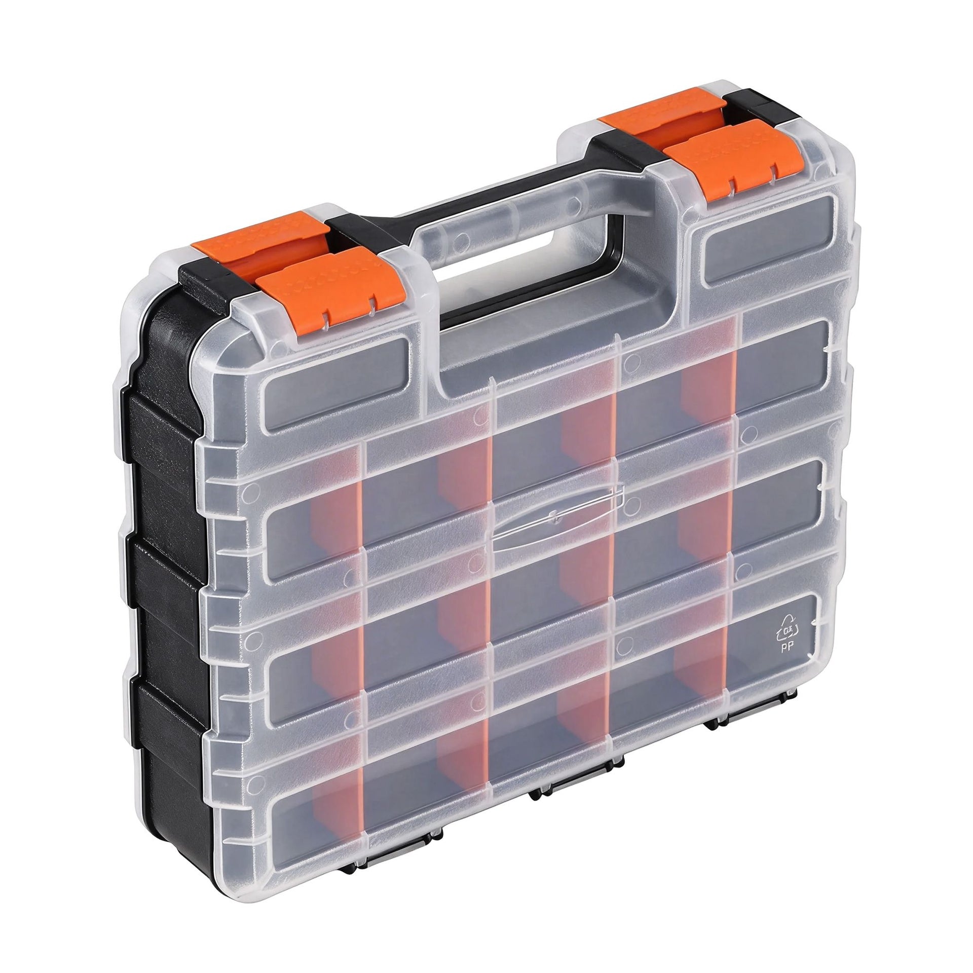 Giantz Double Sided Tool Box Organizer with 34 Compartment Small Parts Storage Awezingly