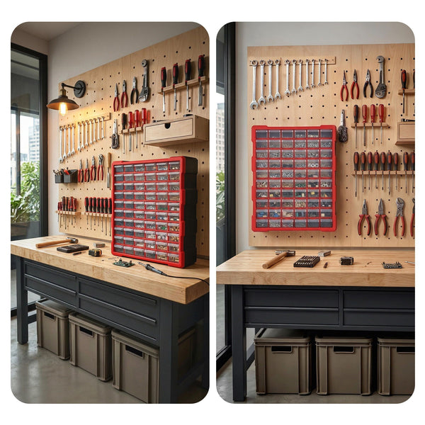 Giantz 60-Drawer Tool Storage Cabinet, Anti-Drop Hardware Organizer Storage Box Awezingly
