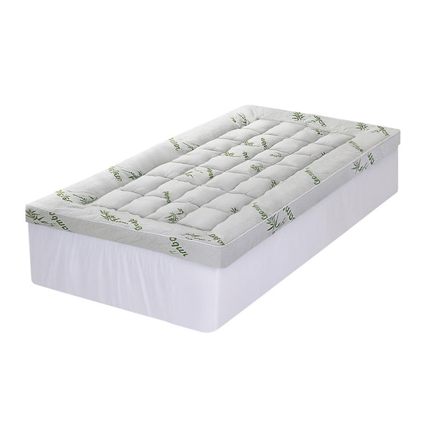 Giselle Mattress Topper 11cm Pillowtop toppers Bamboo King Single Giselle Bedding