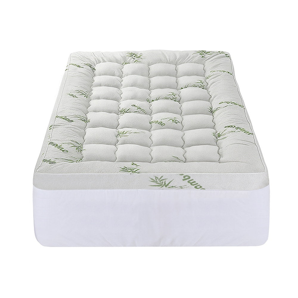 Giselle Mattress Topper 11cm Pillowtop toppers Bamboo King Single Giselle Bedding