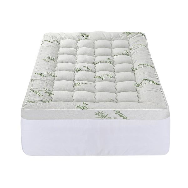 Giselle Mattress Topper 11cm Pillowtop toppers Bamboo King Single Giselle Bedding