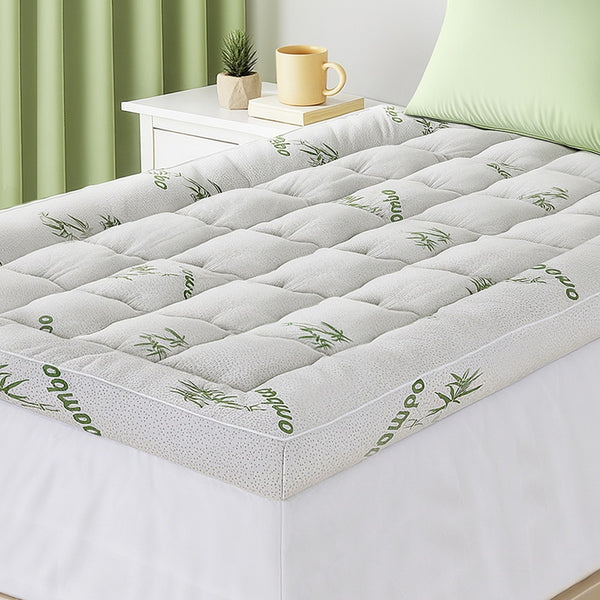 Giselle Mattress Topper 11cm Pillowtop toppers Bamboo King Single Giselle Bedding