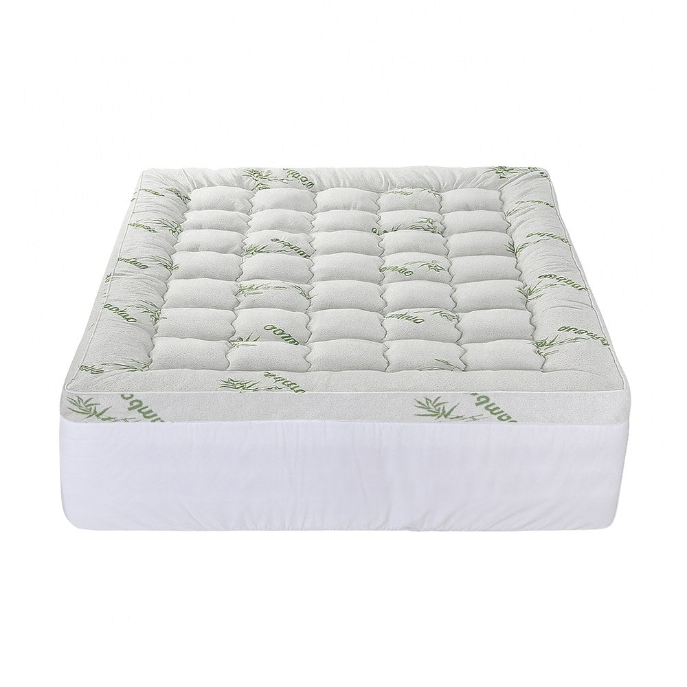 Giselle Mattress Topper 11cm Pillowtop toppers Bamboo Queen Giselle Bedding