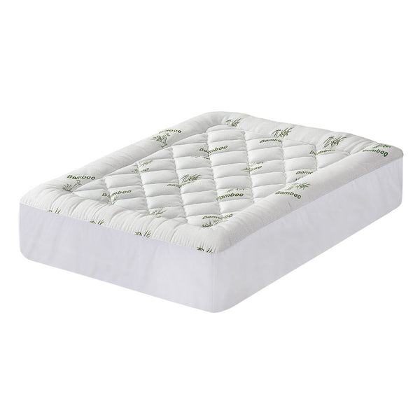 Giselle Mattress Topper 5cm Pillowtop toppers Bamboo Double Giselle Bedding