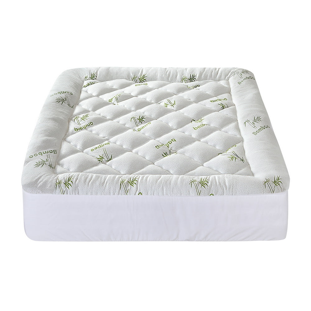 Giselle Mattress Topper 5cm Pillowtop toppers Bamboo Queen Giselle Bedding