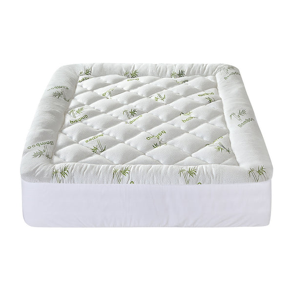 Giselle Mattress Topper 5cm Pillowtop toppers Bamboo Queen Giselle Bedding
