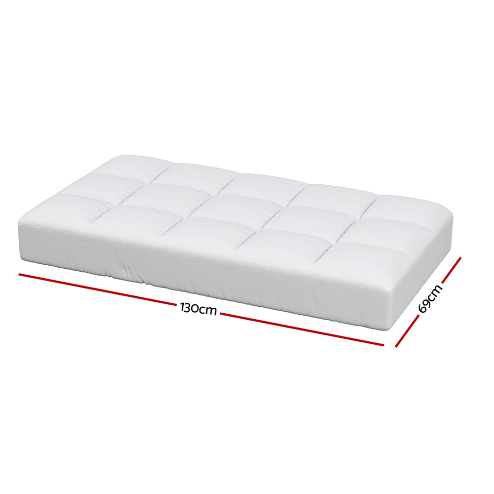 Giselle Bedding Mattress Topper Pillowtop Bamboo Cot Giselle Bedding