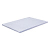 Giselle Bedding Latex Topper 100% Natural Latex Toppers 7-zone w/ Ice Silk Cool-touch Fabric Cooling Cover Queen 5cm