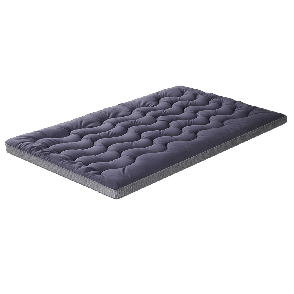 Giselle 5cm Mattress Topper Pillowtop toppers Bamboo Charcoal Double Awezingly