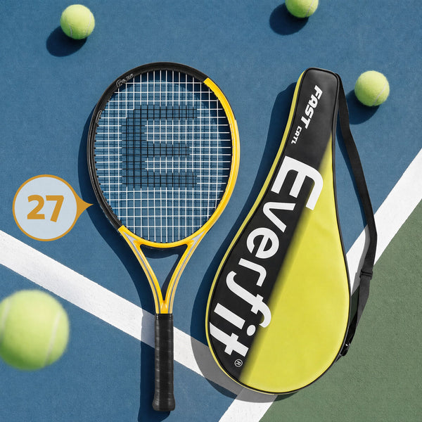 Everfit 27 Inch Tennis Racket Lightweight Racquet for Beginner Adult Players Awezingly