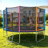 Everfit 16FT Kids Trampoline Rebounder with Enclosure Net Storage Bag
