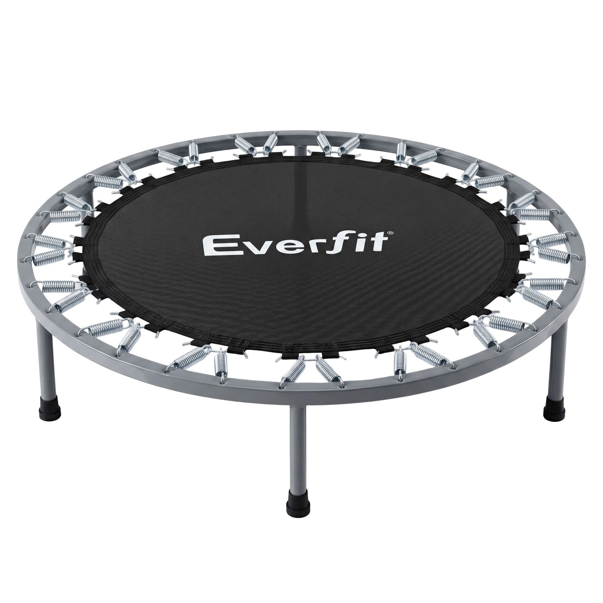 Everfit 40-Inch Fitness Trampoline Rebounder Mini Round Trampoline Home Workouts Awezingly