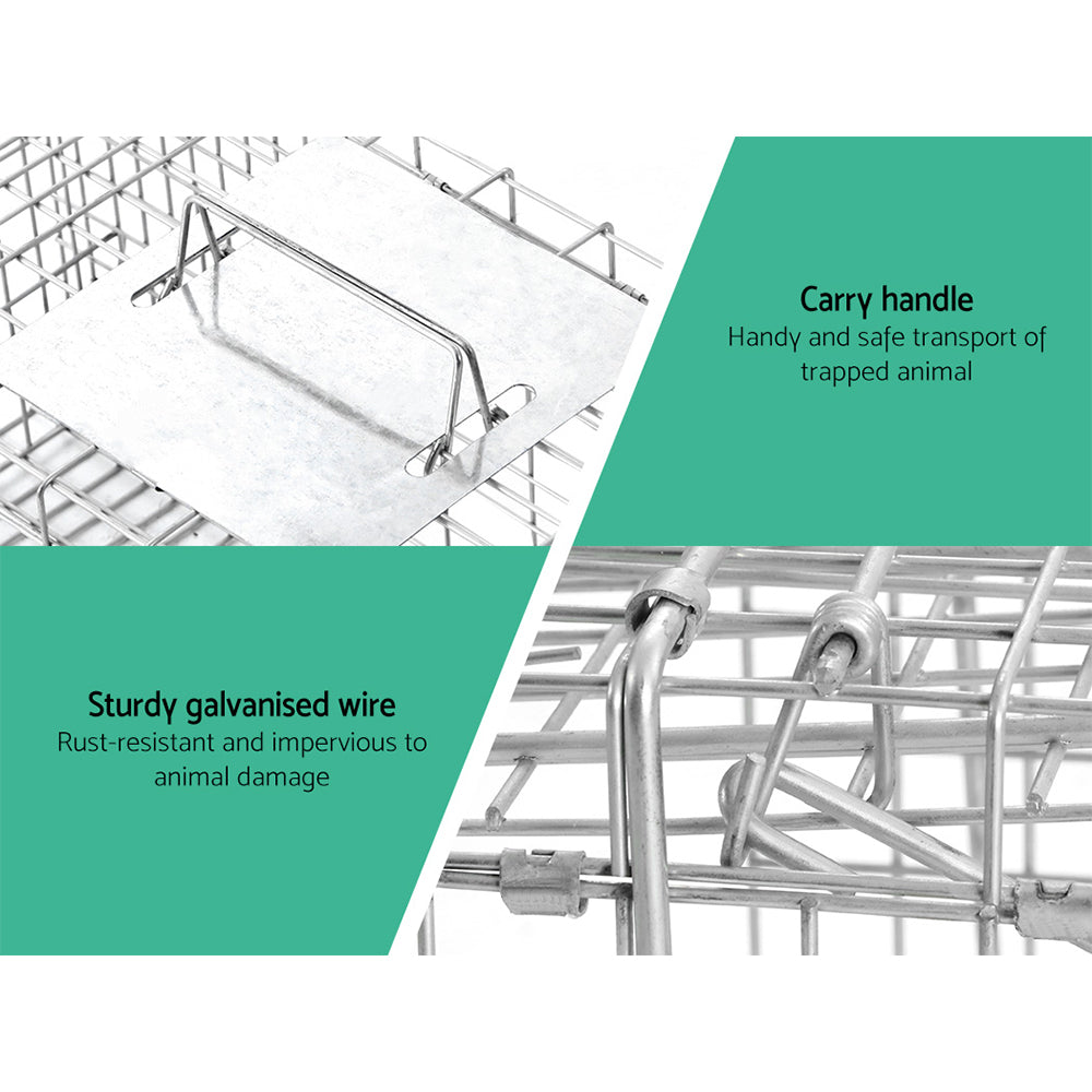 Gardeon 2x Animal Trap Cage Possum 66x23cm Gardeon