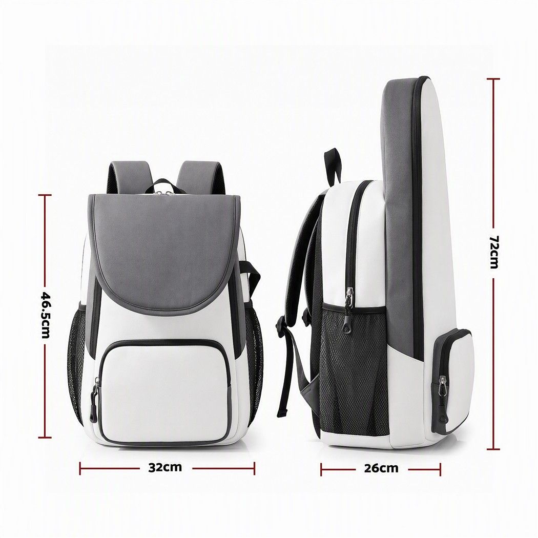 Everfit Tennis Racket Bag Foldable Backpack Racket Pocket Shoe Compartment Awezingly