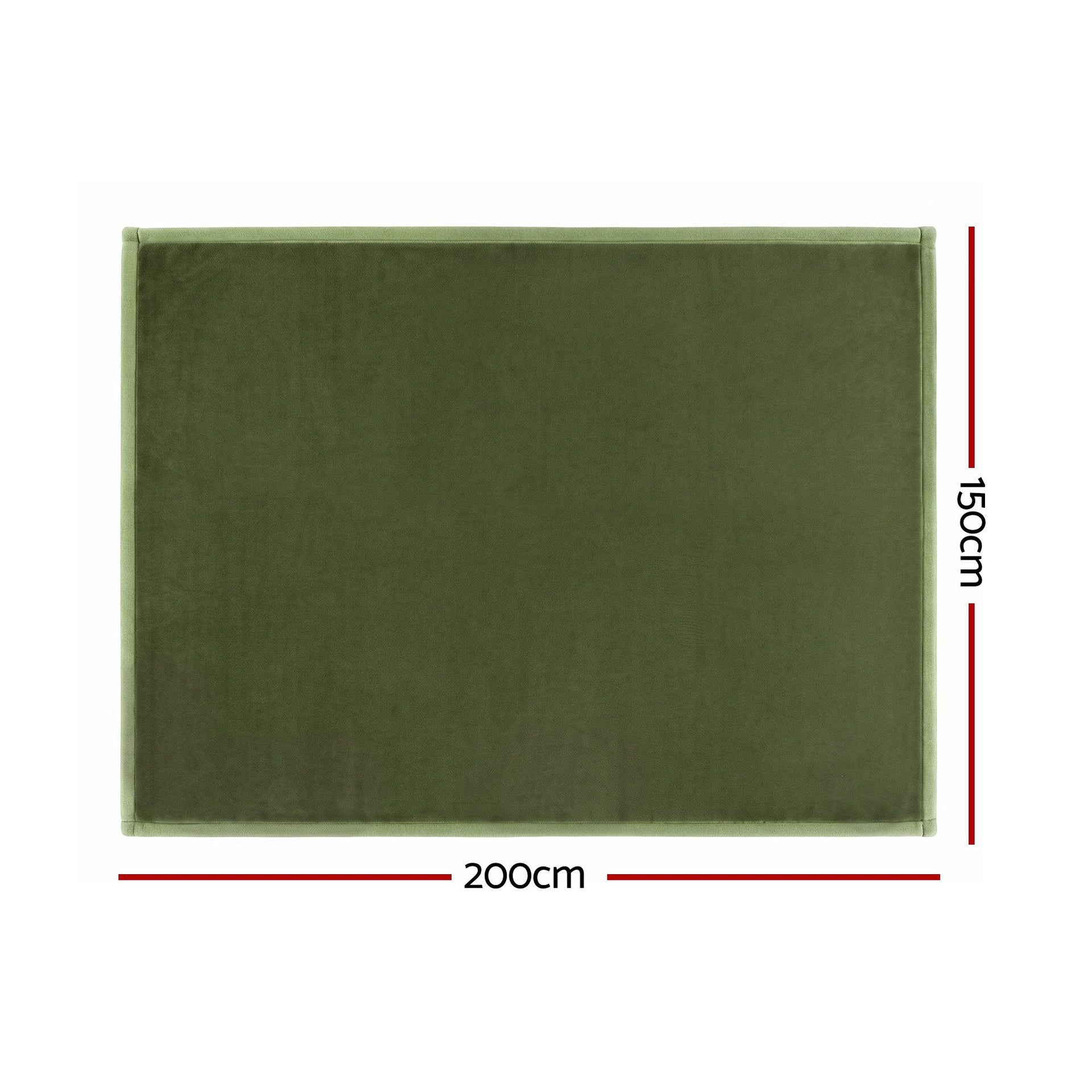 Artiss Tatami Mat Floor Mattress 3cm Thick Futon Mattresses Mellow Mat Rugs Living Room Green Awezingly