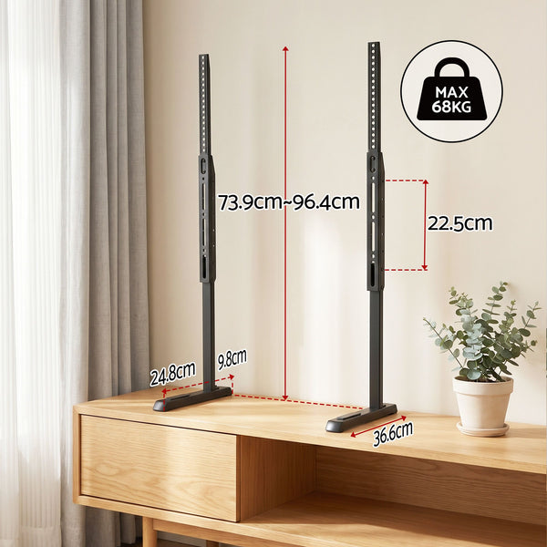 Artiss Universal TV Stand for 24-86 inch TVs LED Screen Table Top Desktop Mount Awezingly