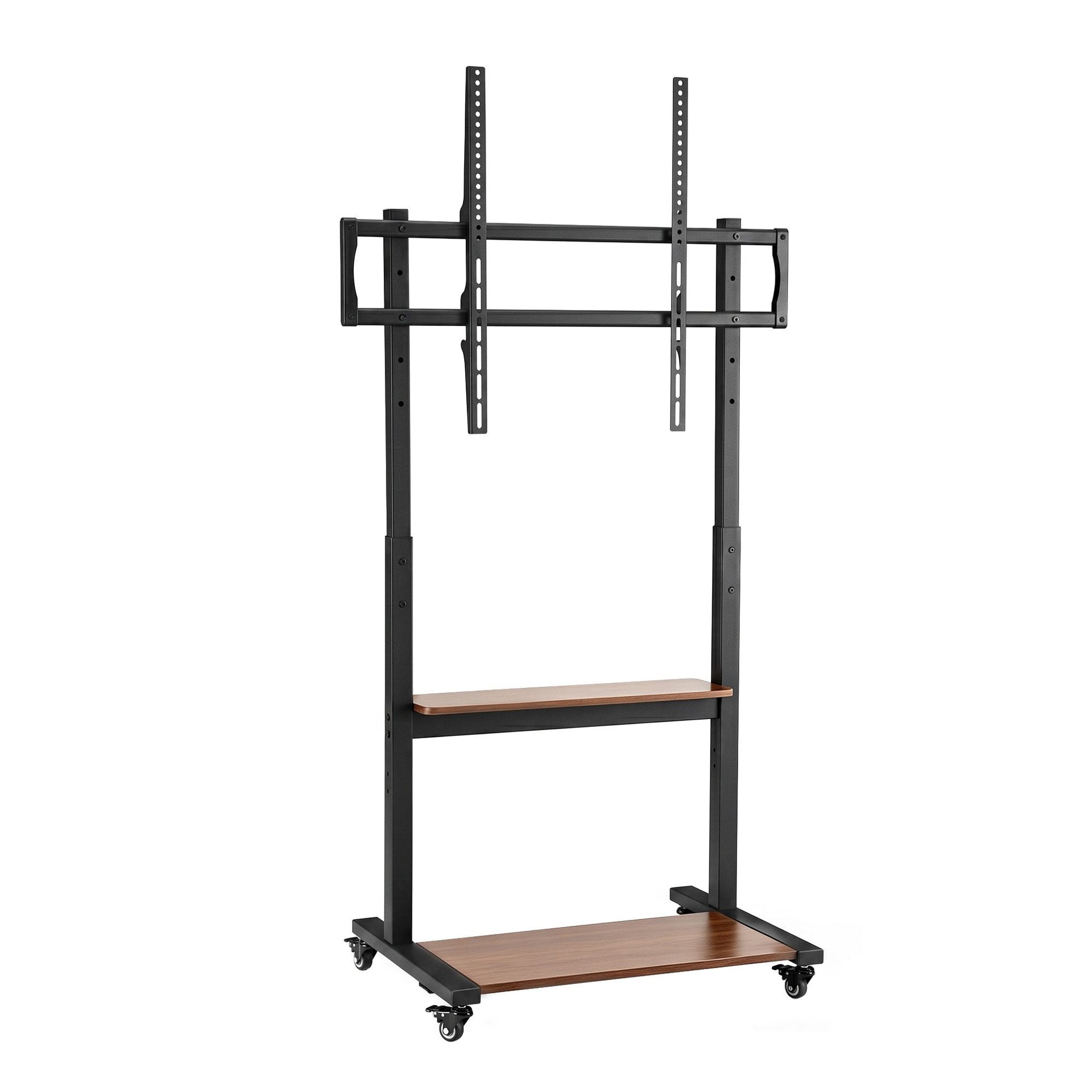 Artiss Mobile TV Stand for 40-100 Inch TVs Cart with Wheels Adjustable Shelves Awezingly