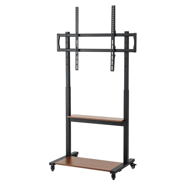 Artiss Mobile TV Stand for 40-100 Inch TVs Cart with Wheels Adjustable Shelves Awezingly