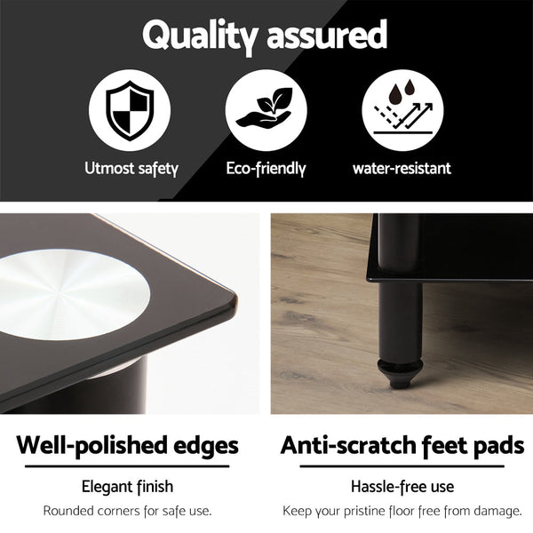 Artiss 4 Tier TV Media Stand Artiss