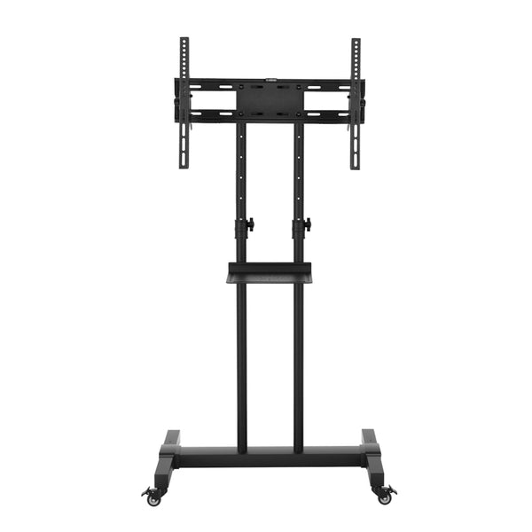 Artiss Steel Mobile TV Stand Cart Height-adjust up to 65