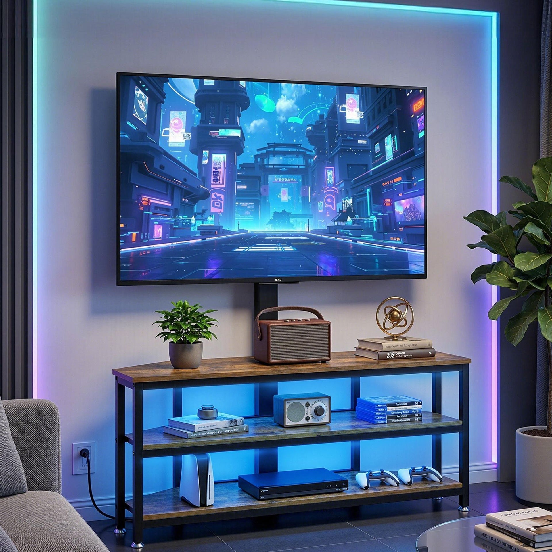 Artiss Corner TV Stand 32-70