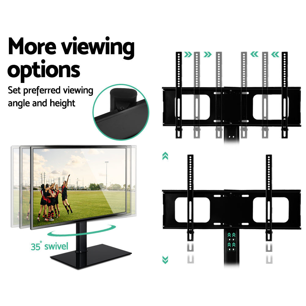 Artiss Table Top TV Swivel Mounted Stand Artiss