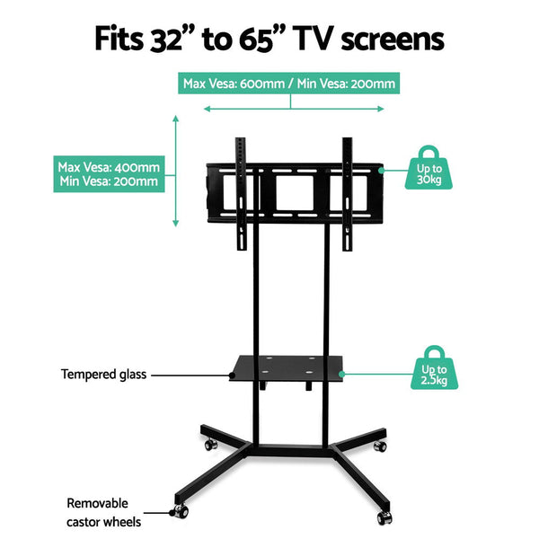 Artiss TV Mount on Stand - Black Artiss