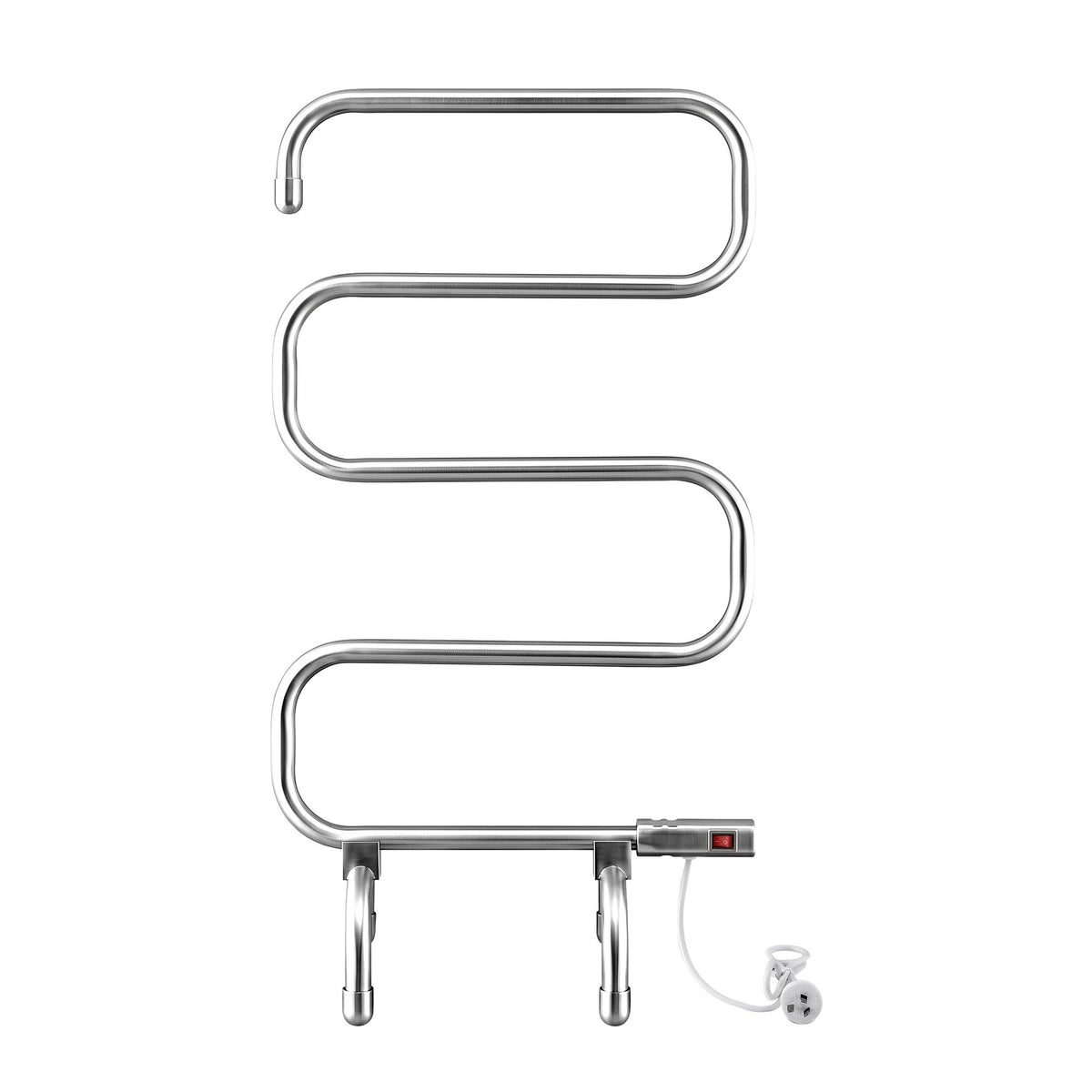 Devanti Electric Heated Towel Rail Rack 5 Bars Freestanding Clothes Dry Warmer Awezingly
