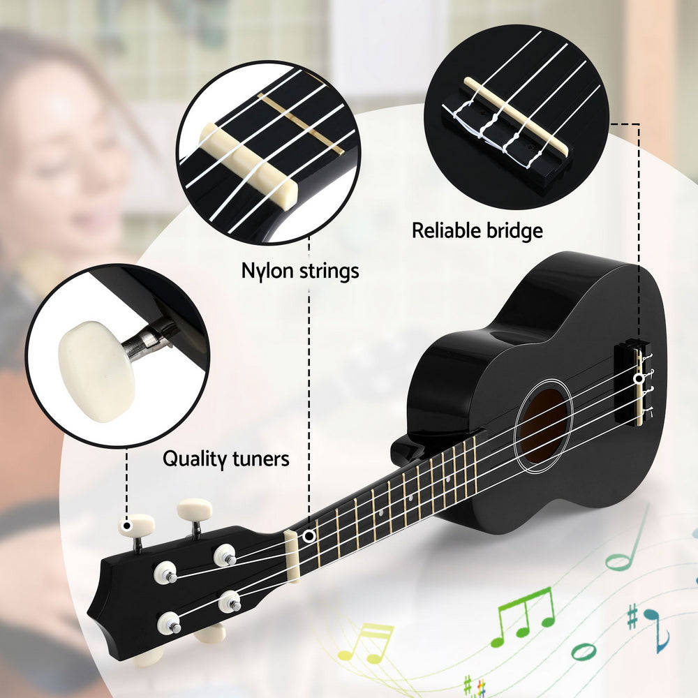 Alpha Ukulele 21 Inch Basswood Beginner Awezingly
