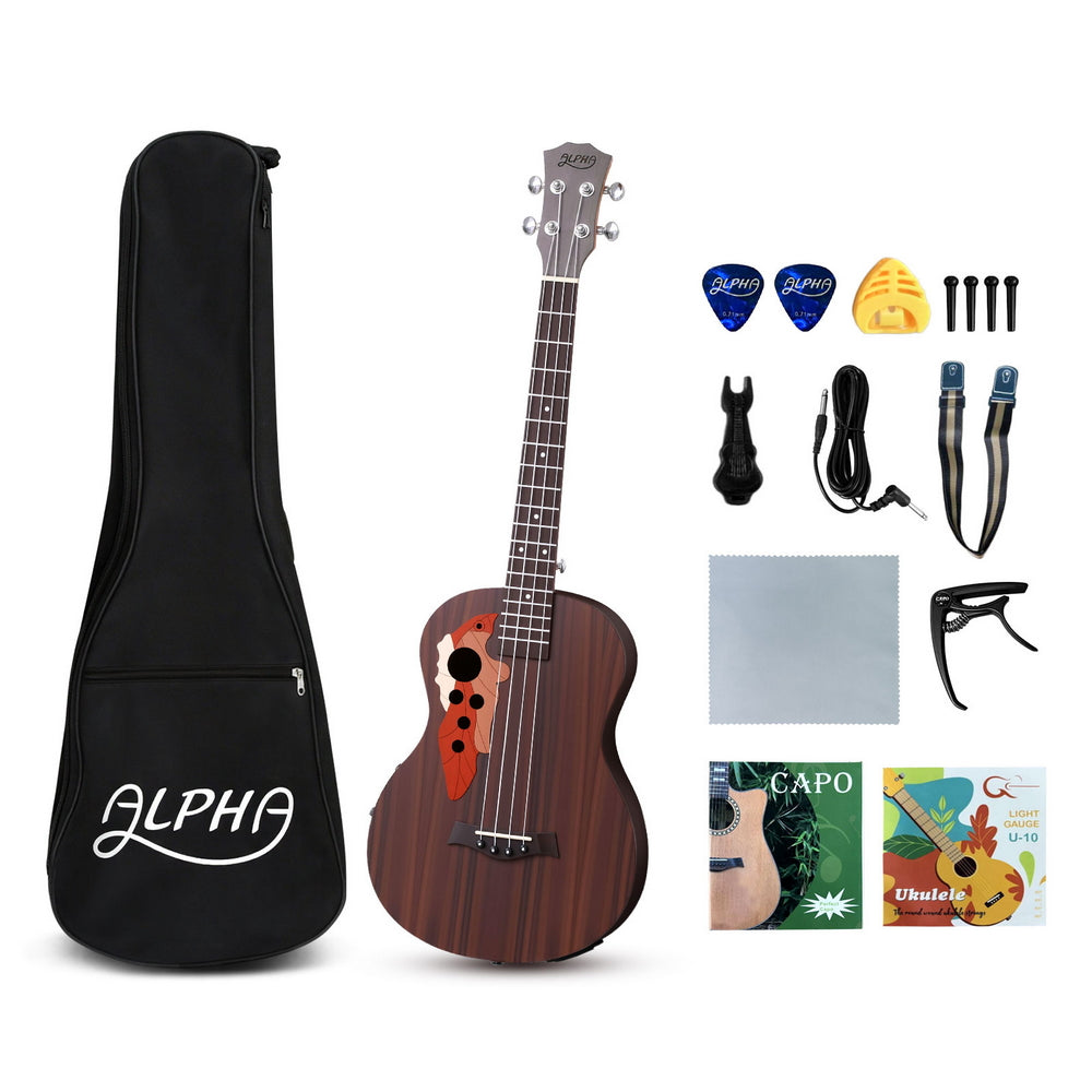 Alpha Ukulele 30 Inch with EQ 18 Frets Alpha