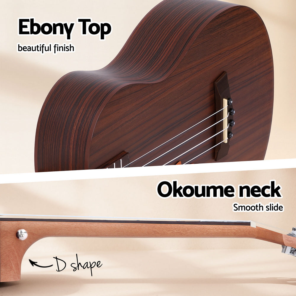 Alpha Ukulele 30 Inch with EQ 18 Frets Alpha