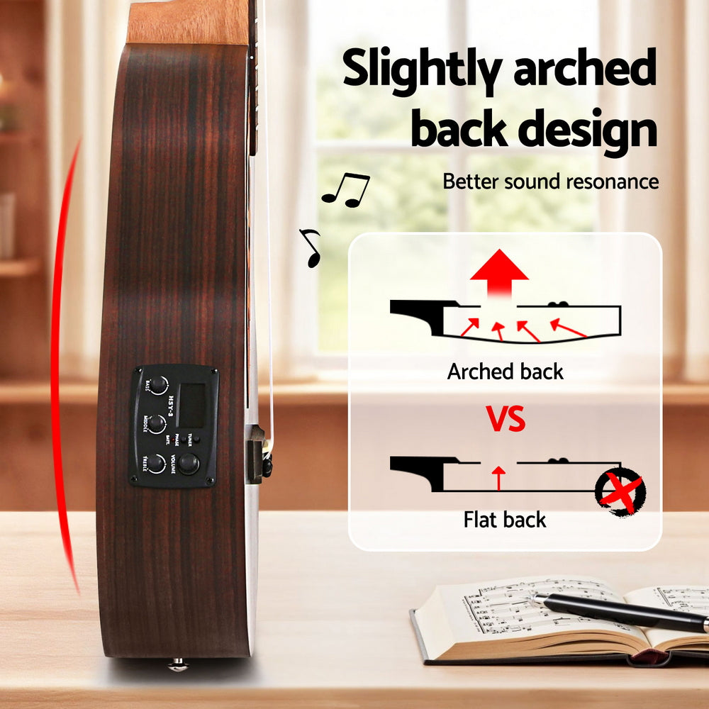 Alpha Ukulele 30 Inch with EQ 18 Frets Alpha