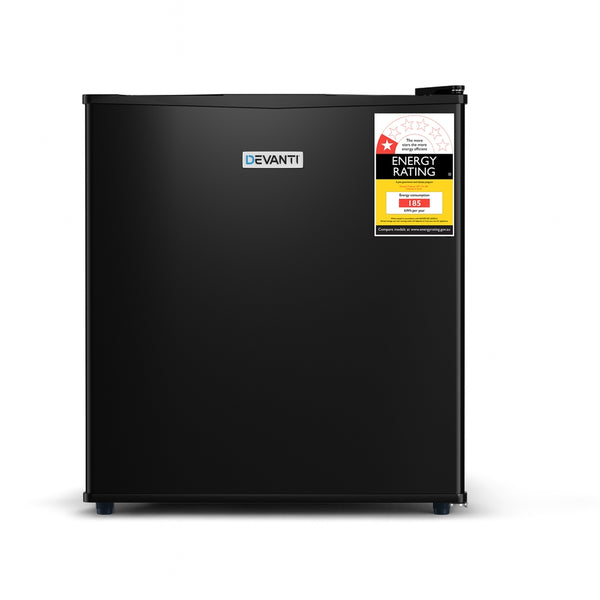 Devanti 31L Small Upright Freezer Vertical Freezer Black Awezingly