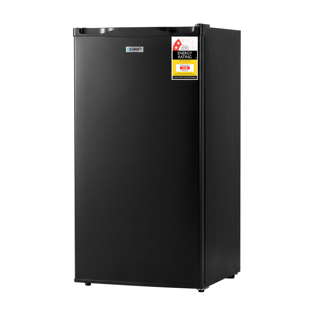 Devanti 81L Upright Freezer Fridge Black Awezingly