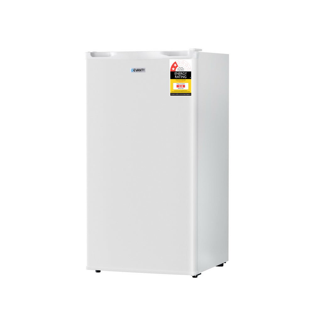 Devanti 81L Upright Freezer Fridge White DEVANTI