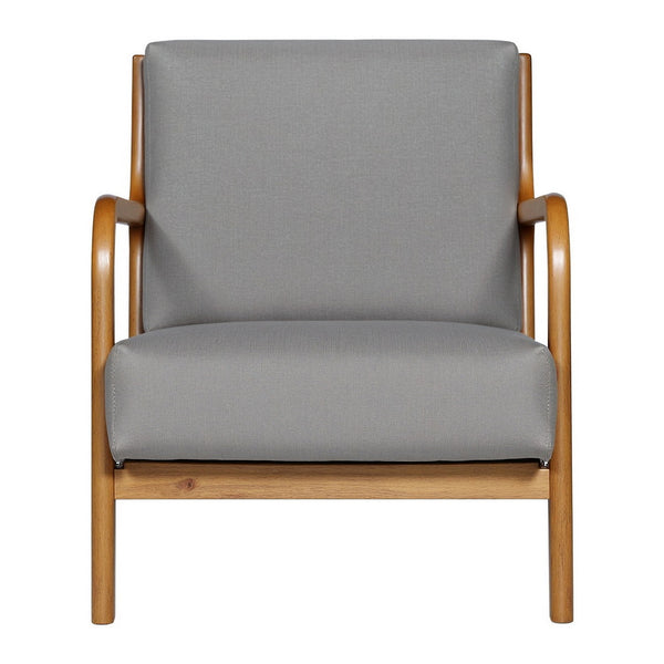 Artiss Armchair Fabric Light Grey Awezingly