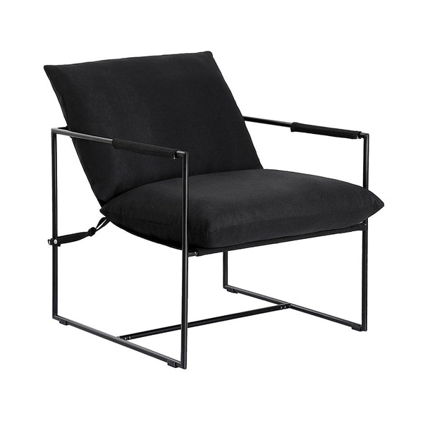 Artiss Armchair Lounge Chair Sling Black Artiss