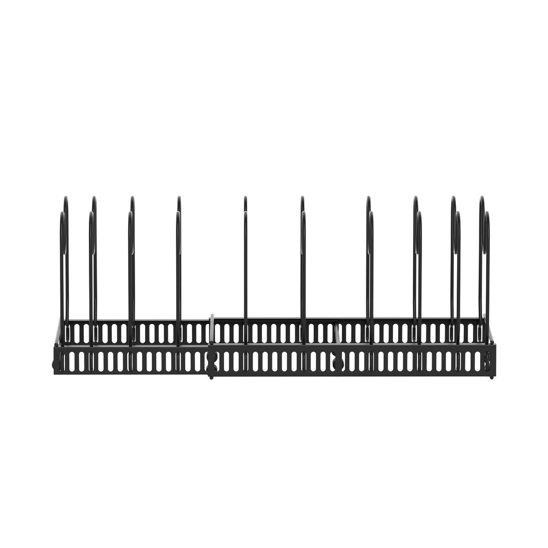 Artiss Expandable Pots and Pans Organizer Rack Cookware Holder Kitchen Cabinet Rack Awezingly