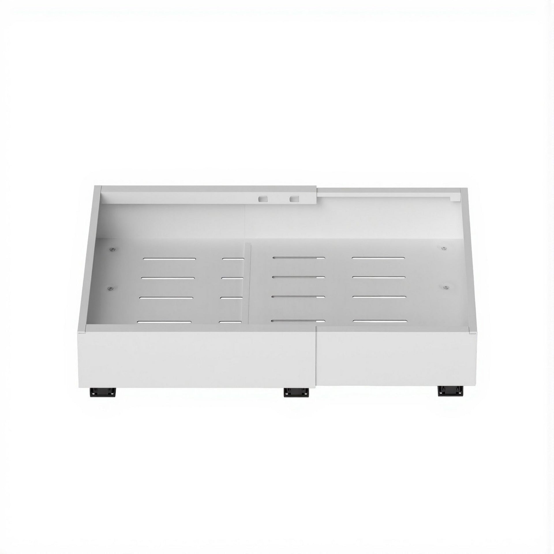 Artiss 2 Pack Pull Out Drawers for Cabinets Expandable Cabinet Organizer White Awezingly