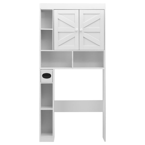 Artiss Bathroom Storage Cabinet Over The Toilet Organiser Laundry Shelf Holder Awezingly