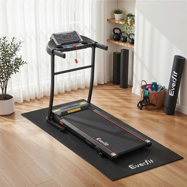 Everfit Exercise Equipment Mat Treadmill Floor Rug Home Gym Fitness Yoga 1.8M Awezingly