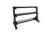 Curve Fitness Three-Tier Dumbbell Rack (130cm wide)
