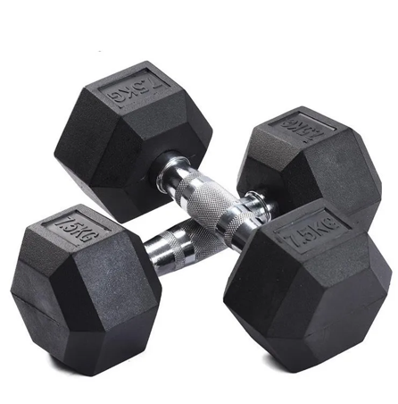 Curve Fitness Hex Dumbbells 60kg (2X30kg) Awezingly