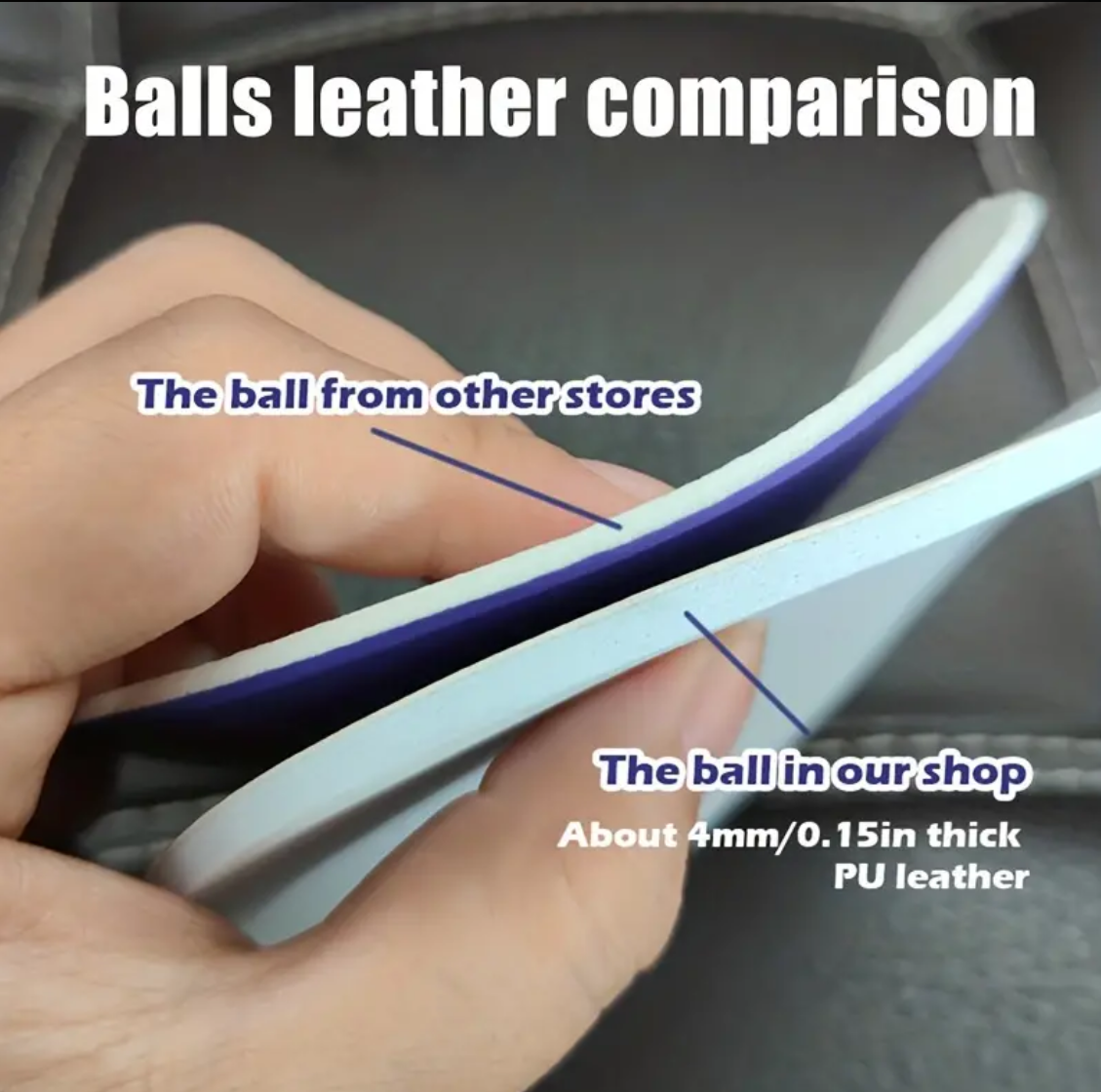 5th fans collect gifts Christmas Boxing Day black and white cool football with pump air needle net bag.soccer Awezingly