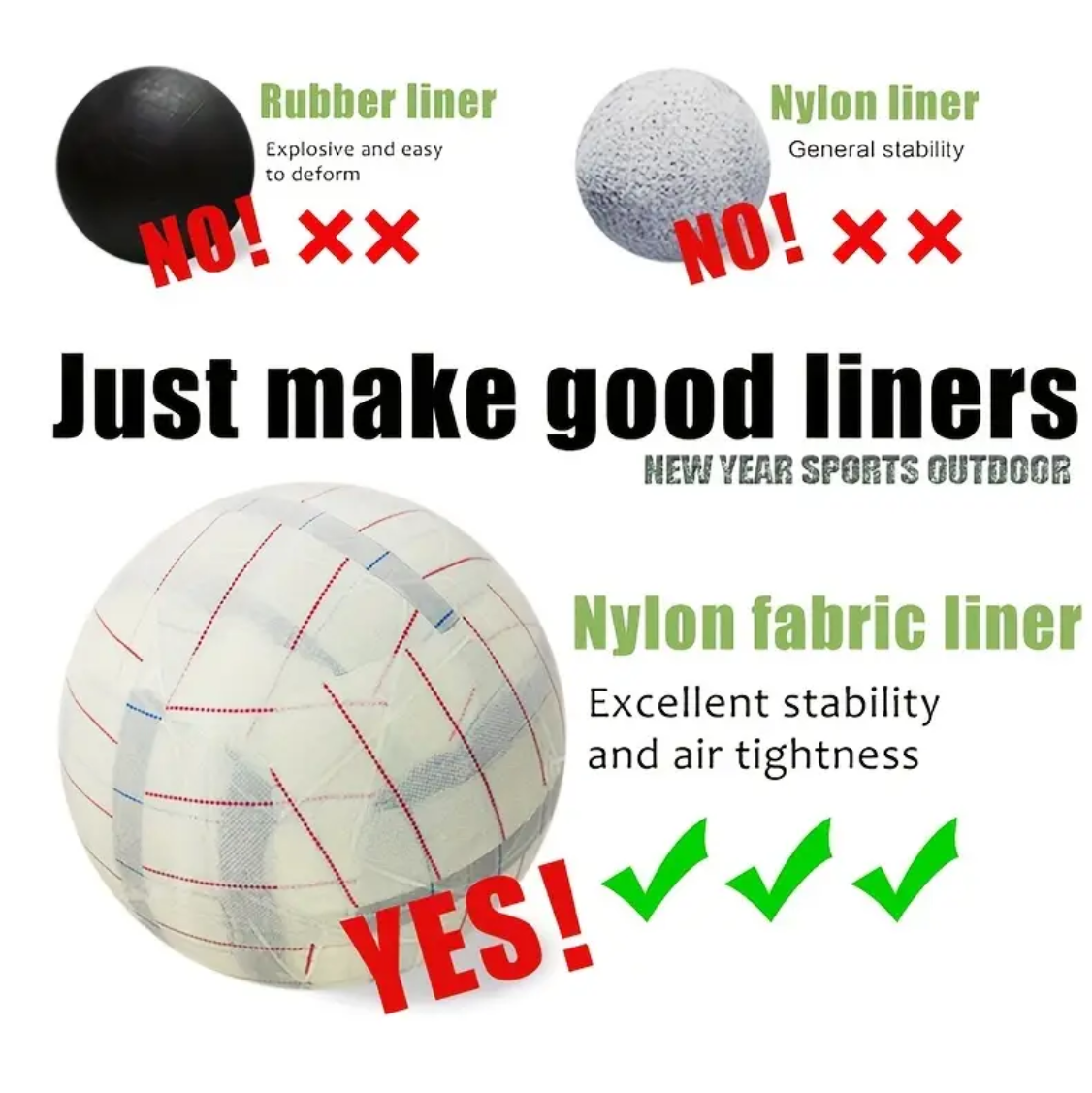 5th fans collect gifts Christmas Boxing Day black and white cool football with pump air needle net bag.soccer Awezingly