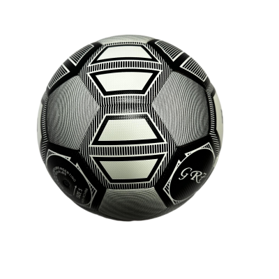 5th fans collect gifts Christmas Boxing Day black and white cool football with pump air needle net bag.soccer Awezingly